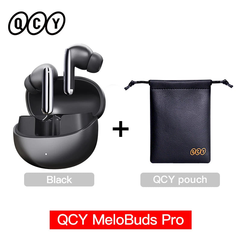 Melobuds Pro ANC Bluetooth 5.3 Earphones Wireless 46Db Hybrid ANC Hi-Res LDAC Earbuds 6 Mic Headphones 34H In-Ear Detection