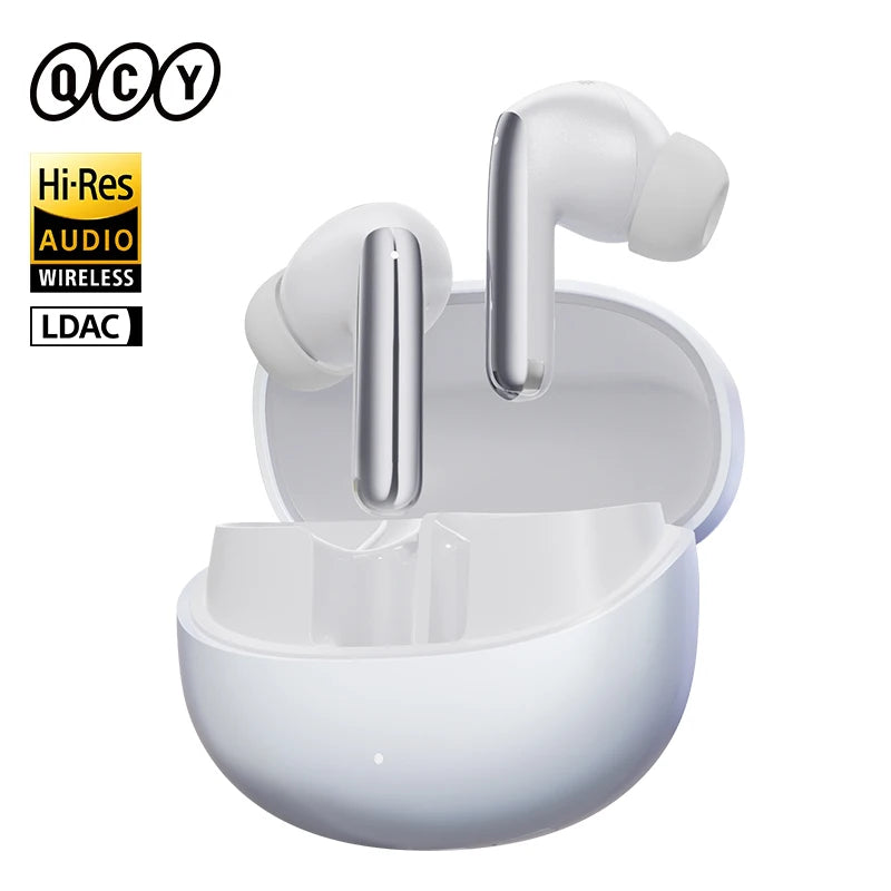 Melobuds Pro ANC Bluetooth 5.3 Earphones Wireless 46Db Hybrid ANC Hi-Res LDAC Earbuds 6 Mic Headphones 34H In-Ear Detection