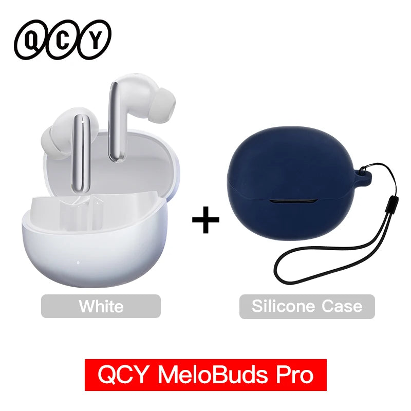 Melobuds Pro ANC Bluetooth 5.3 Earphones Wireless 46Db Hybrid ANC Hi-Res LDAC Earbuds 6 Mic Headphones 34H In-Ear Detection