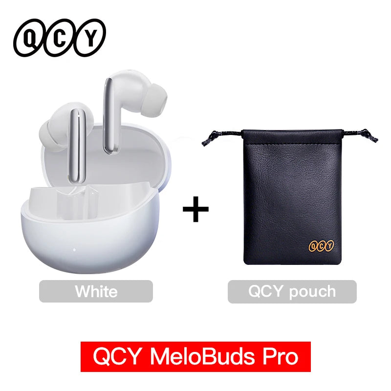 Melobuds Pro ANC Bluetooth 5.3 Earphones Wireless 46Db Hybrid ANC Hi-Res LDAC Earbuds 6 Mic Headphones 34H In-Ear Detection