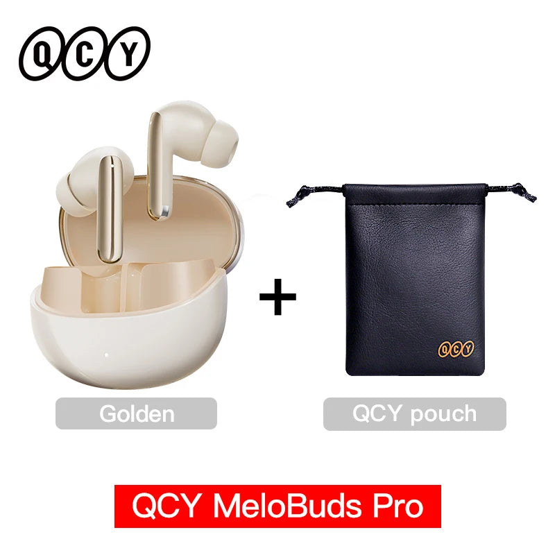 Melobuds Pro ANC Bluetooth 5.3 Earphones Wireless 46Db Hybrid ANC Hi-Res LDAC Earbuds 6 Mic Headphones 34H In-Ear Detection