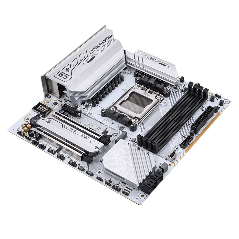 Colorful White CVN B550M GAMING FROZEN V15 2.5G Motherboard DDR4 4000(Oc)Mhz RAM Am4 Socket Supports AMD Ryzen 3 R5 Processor ﻿