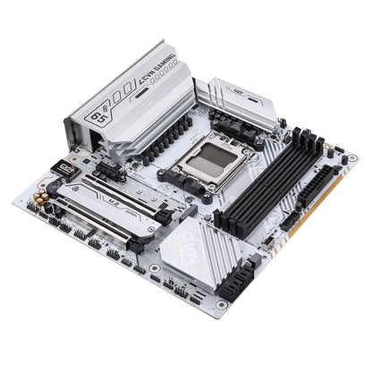 Colorful White CVN B550M GAMING FROZEN V15 2.5G Motherboard DDR4 4000(Oc)Mhz RAM Am4 Socket Supports AMD Ryzen 3 R5 Processor ﻿