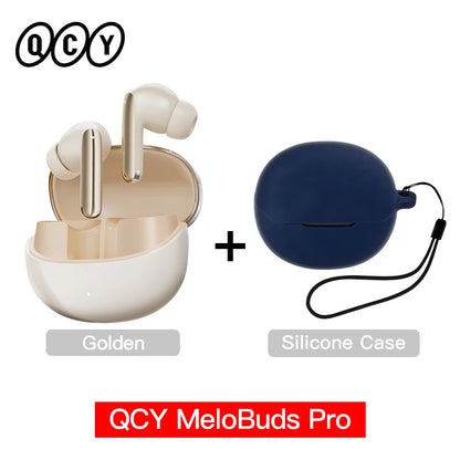 Melobuds Pro ANC Bluetooth 5.3 Earphones Wireless 46Db Hybrid ANC Hi-Res LDAC Earbuds 6 Mic Headphones 34H In-Ear Detection